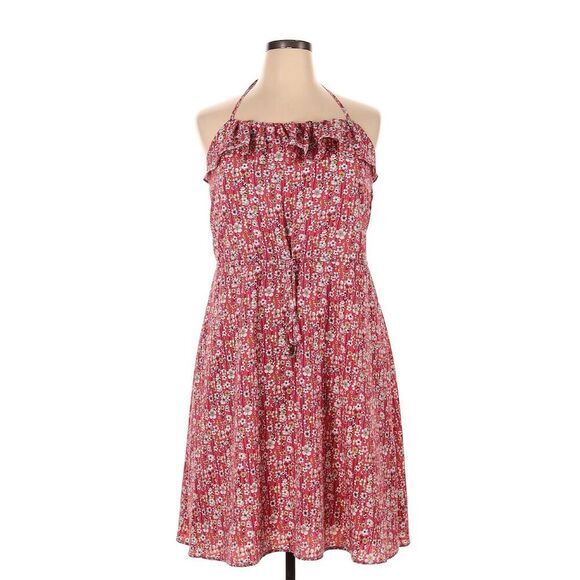 Liberty of London x Target Floral Halter Dress Spring Girly Multi-Color Medium - Picture 1 of 11